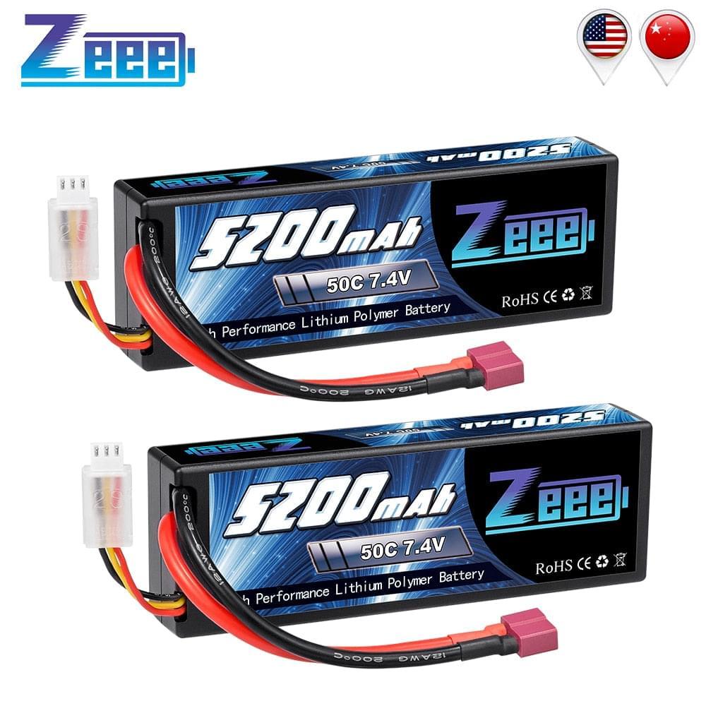 1/2units Zeee 5200mAh 7.4V 50C Lipo Batteries - for RC Car 2S RC Lipo Battery with T Plug For RC Drone Car Truck Helicopter Boat FPV Battery 2 1/2units Zeee 5200mAh 7.4V 50C Lipo Batteries - for RC Car 2S RC Lipo Battery with T Plug For RC Drone Car Truck Helicopter Boat FPV Battery — изображение 2