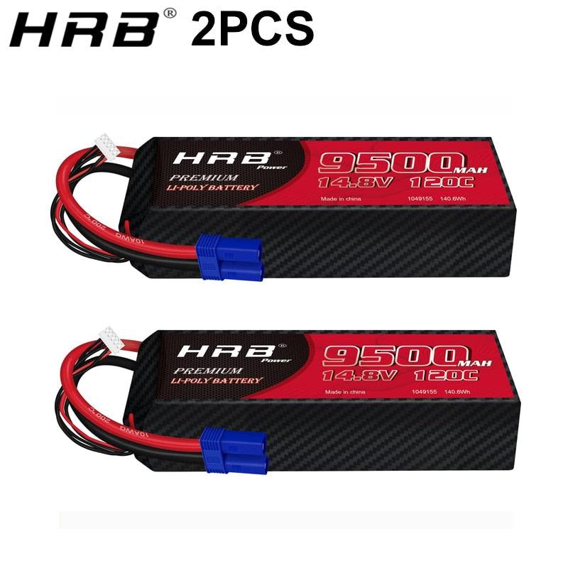 2PCS HRB RC Lipo 3S 4S 6S Battery - 9500mah 8000mah 150C 120C 50C 7000mah 6000mah 11.1V 14.8V 22.2V 7.4V Hard Case For RC Parts FPV Drone Airplane 2 2PCS HRB RC Lipo 3S 4S 6S Battery - 9500mah 8000mah 150C 120C 50C 7000mah 6000mah 11.1V 14.8V 22.2V 7.4V Hard Case For RC Parts FPV Drone Airplane - Image 2