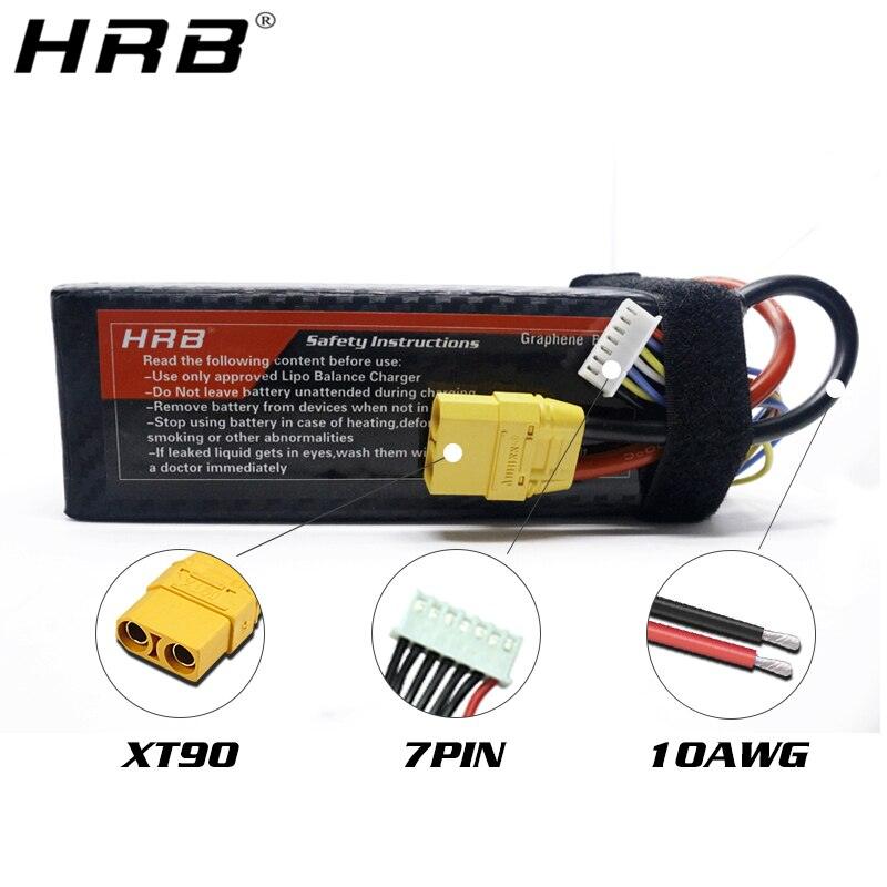 HRB 22.2V Graphene Lipo Battery 6000mah 6S - 100C XT90 EC5 T Deans XT60 XT150 RC Racing FPV Airplanes Boats Buggy Car Truck Parts 10 HRB 22.2V Graphene Lipo Battery 6000mah 6S - 100C XT90 EC5 T Deans XT60 XT150 RC Racing FPV Airplanes Boats Buggy Car Truck Parts - Image 10