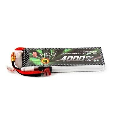 Gens ACE Lipo 3S Battery 25C 11.1V 1300/4000mAh with T/XT60 Plug Four Axis Fixed Wing Car Boat 1 Gens ACE Lipo 3S Battery 25C 11.1V 1300/4000mAh with T/XT60 Plug Four Axis Fixed Wing Car Boat