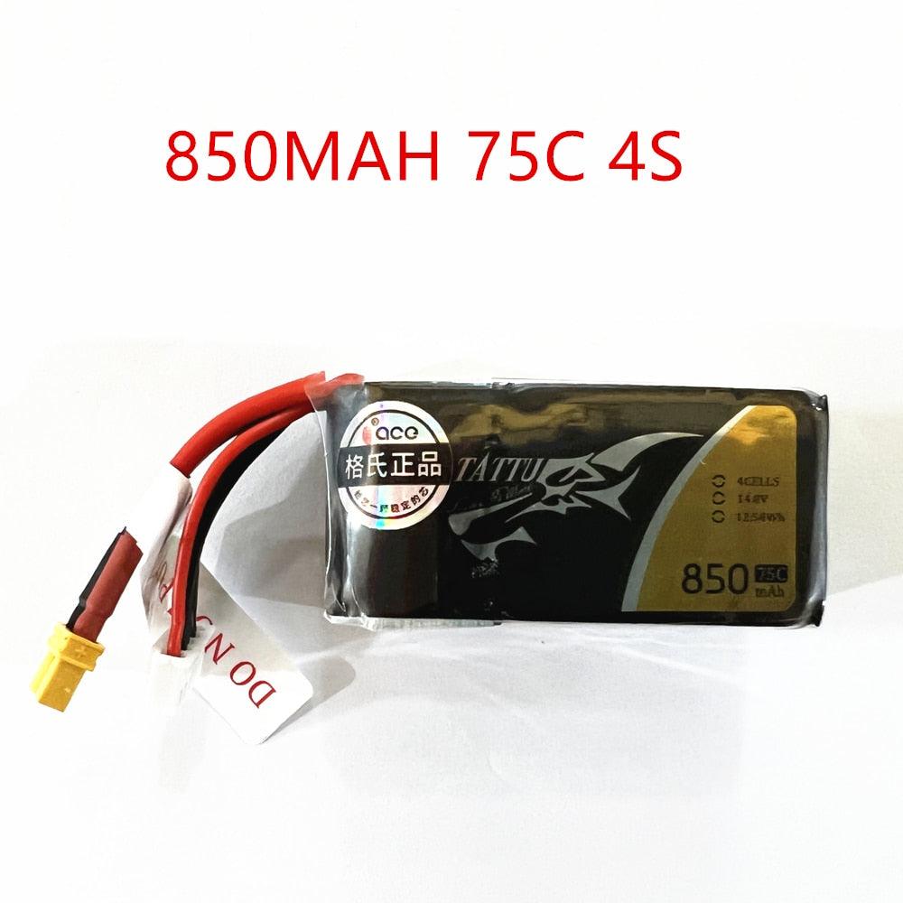 Ace Tattu LiPo Rechargeable Battery 850mAh 75C 45C 3S 4S 1P for RC FPV Racing Drone Quadcopter 3 Ace Tattu LiPo Rechargeable Battery 850mAh 75C 45C 3S 4S 1P for RC FPV Racing Drone Quadcopter - Image 3