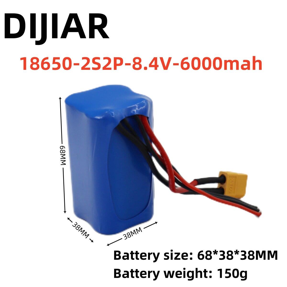 7.4V 6000mAh 18650 lipo battery For Udi U12A Syma S033g Q1 H100 H101 H102 H103 FT009 rc boats model parts EL-3P/T Plug/3P /XT60 5 7.4V 6000mAh 18650 lipo battery For Udi U12A Syma S033g Q1 H100 H101 H102 H103 FT009 rc boats model parts EL-3P/T Plug/3P /XT60 - Bild 5