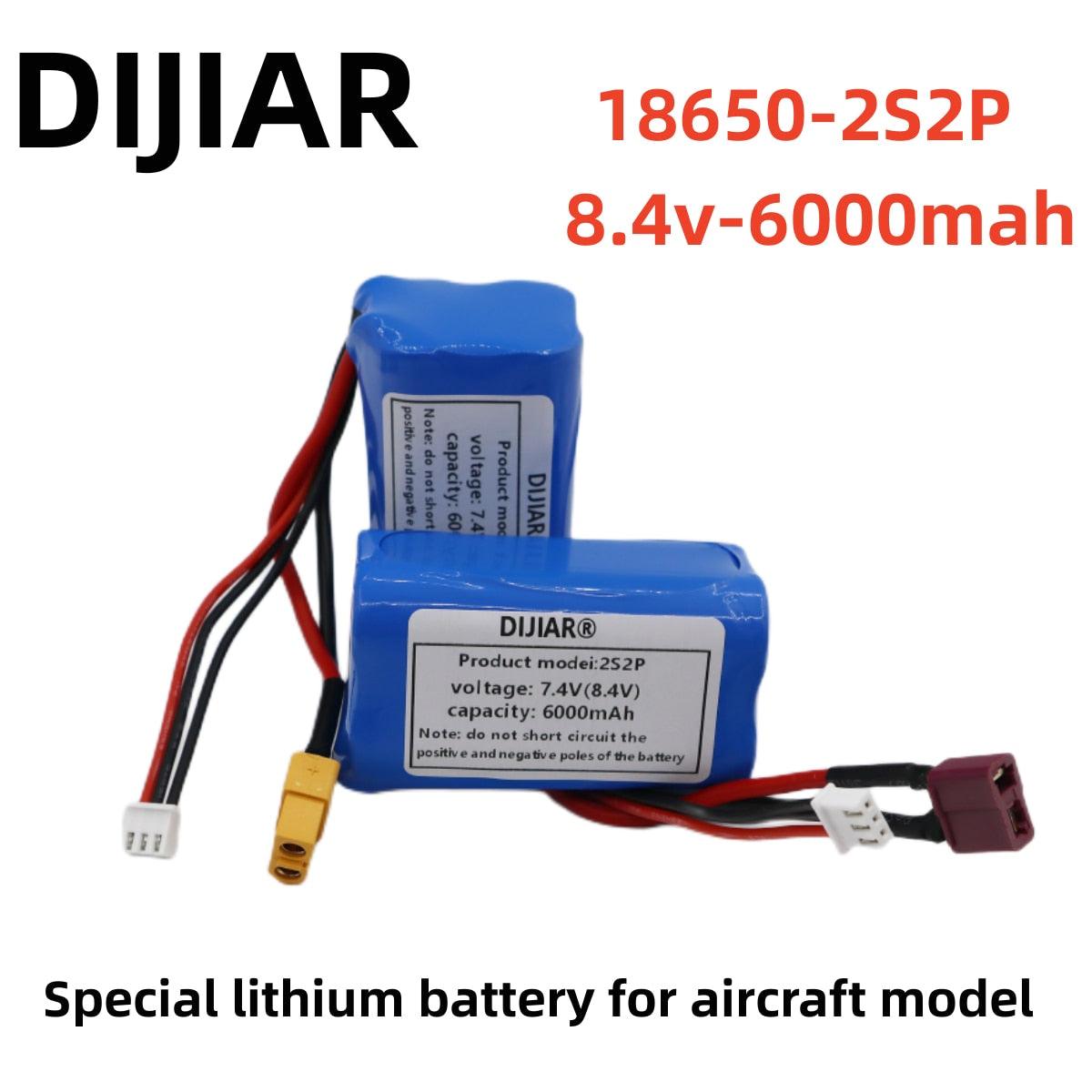 7.4V 6000mAh 18650 lipo battery For Udi U12A Syma S033g Q1 H100 H101 H102 H103 FT009 rc boats model parts EL-3P/T Plug/3P /XT60 3 7.4V 6000mAh 18650 lipo battery For Udi U12A Syma S033g Q1 H100 H101 H102 H103 FT009 rc boats model parts EL-3P/T Plug/3P /XT60 - Bild 3