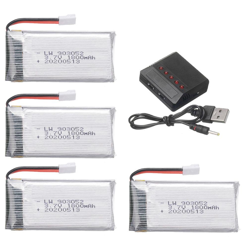 3.7V 1800mAh Lipo Battery For RC Drone KY601S SYMA X5 X5S X5C X5SC X5SH X5SW M18 H5P H11D H11C RC Quadcopter Helicopter Parts 7 3.7V 1800mAh Lipo Battery For RC Drone KY601S SYMA X5 X5S X5C X5SC X5SH X5SW M18 H5P H11D H11C RC Quadcopter Helicopter Parts - Image 7