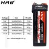 HRB Graphene 2S 7.4V 3000mah Lipo Battery - 3S 11.1V 4S 14.8V 5S 18.5V 6S 22.2V 100C XT90 XT60 Deans T EC5 RC Car Airplanes Parts — изображение 3