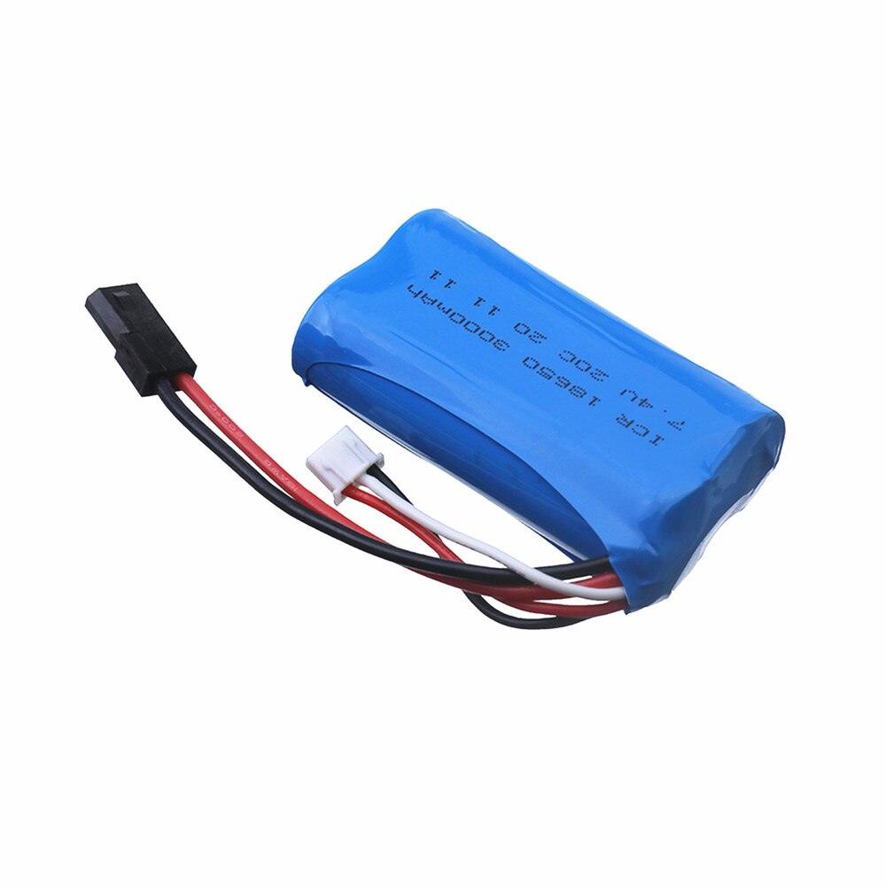 7.4V 3000mah lipo Battery 18650 For MJX T40 T40C F39 F49 T39 Syma 822 RC Helicopter Drone Part for BG1518 BG1513 BG1515 7 7.4V 3000mah lipo Battery 18650 For MJX T40 T40C F39 F49 T39 Syma 822 RC Helicopter Drone Part for BG1518 BG1513 BG1515 - Image 7