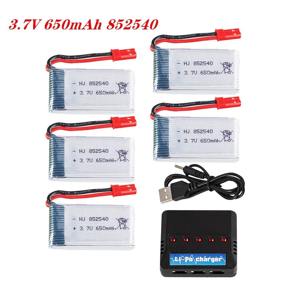 3.7 v 650mah Lipo Polymer Battery For Syma X5c X5c-1 X5 H5c RC Quadrotor Spare Parts Rechargeable Battery Drone Battery 2-6pcs 2 3.7 v 650mah Lipo Polymer Battery For Syma X5c X5c-1 X5 H5c RC Quadrotor Spare Parts Rechargeable Battery Drone Battery 2-6pcs — изображение 2