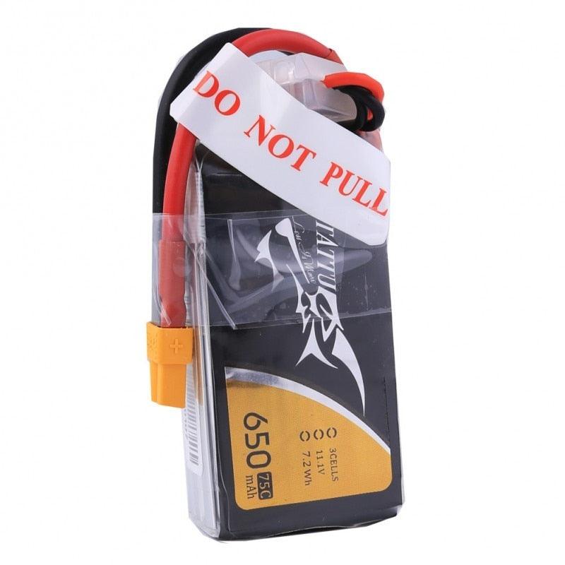 Ace Tattu Lipo Battery 650mAh 11.1v 14.8v 3s 4s 75C RC Battery with XT30 Plug Batteries for 150 Size FPV Drone Frame 2 Ace Tattu Lipo Battery 650mAh 11.1v 14.8v 3s 4s 75C RC Battery with XT30 Plug Batteries for 150 Size FPV Drone Frame - Bild 2