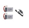 3.7V 300mAH Lipo Battery With 5-in-1 Charger For Udi U816 U830 F180 E55 FQ777 FQ17W Hubsan H107 Syma X11C FY530 RC Drone Battery — изображение 7