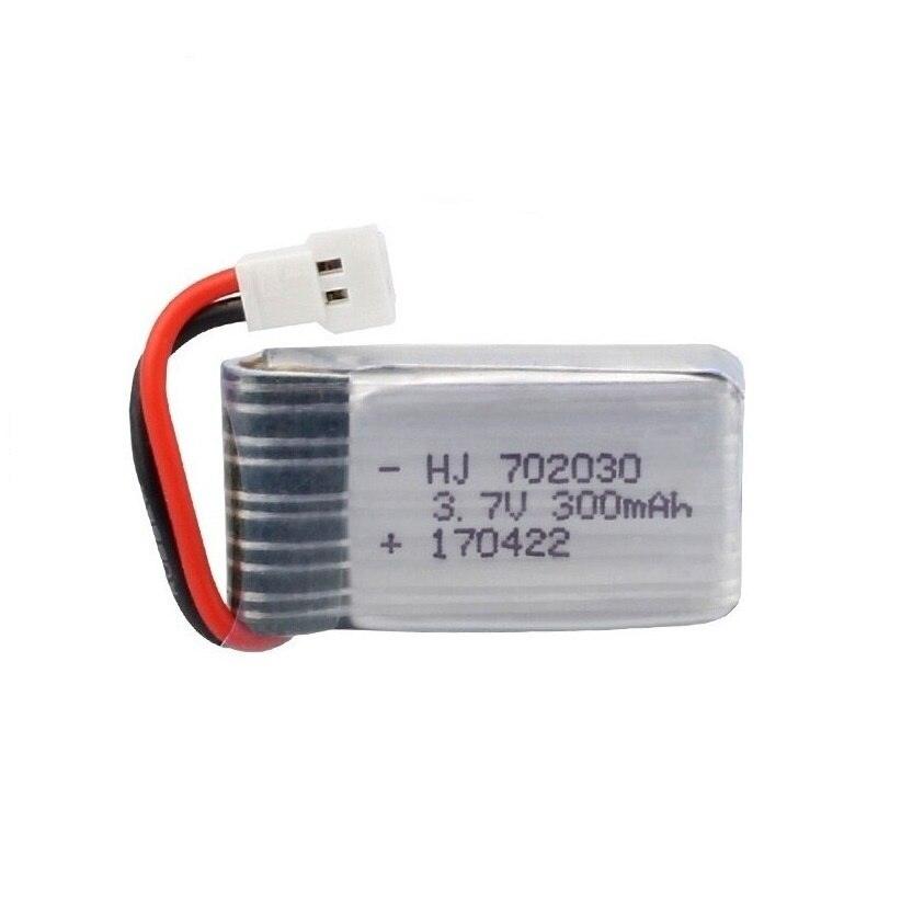 3.7V 300mAH Lipo Battery With Charger For Udi U816 U830 F180 E55 FQ777 FQ17W Hubsan H107 Syma X11C FY530 RC Drone Battery