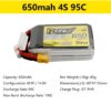Gens Ace Tattu R-Line 1.0 2.0 LiPo Rechargeable Battery 550/650/750/850/1050/1300/1550/1800mah 95C 3S 4S 6S for RC FPV Racing - Image 9