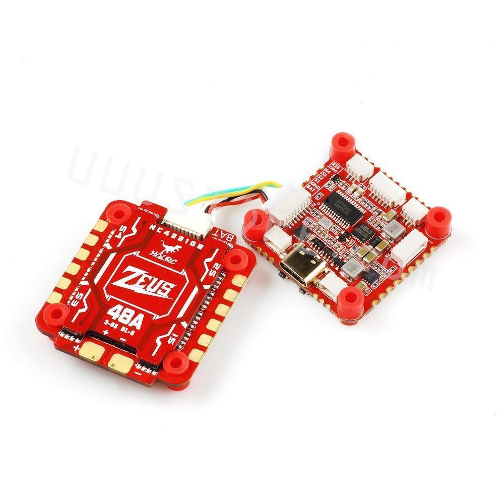 HGLRC Zeus F748 Stack - F722 F7 OSD 3-6S Flight Controller w/ 5V 9V BEC 48A4in1 ESC Support Caddx DJI Air Unit for FPV RC Drone 2 HGLRC Zeus F748 Stack - F722 F7 OSD 3-6S Flight Controller w/ 5V 9V BEC 48A4in1 ESC Support Caddx DJI Air Unit for FPV RC Drone - صورة HGLRC Zeus F748 Stack - F722 F7 OSD 3-6S Flight Controller w/ 5V 9V BEC 48A4in1 ESC Support Caddx DJI Air Unit for FPV RC Drone - صورة 2