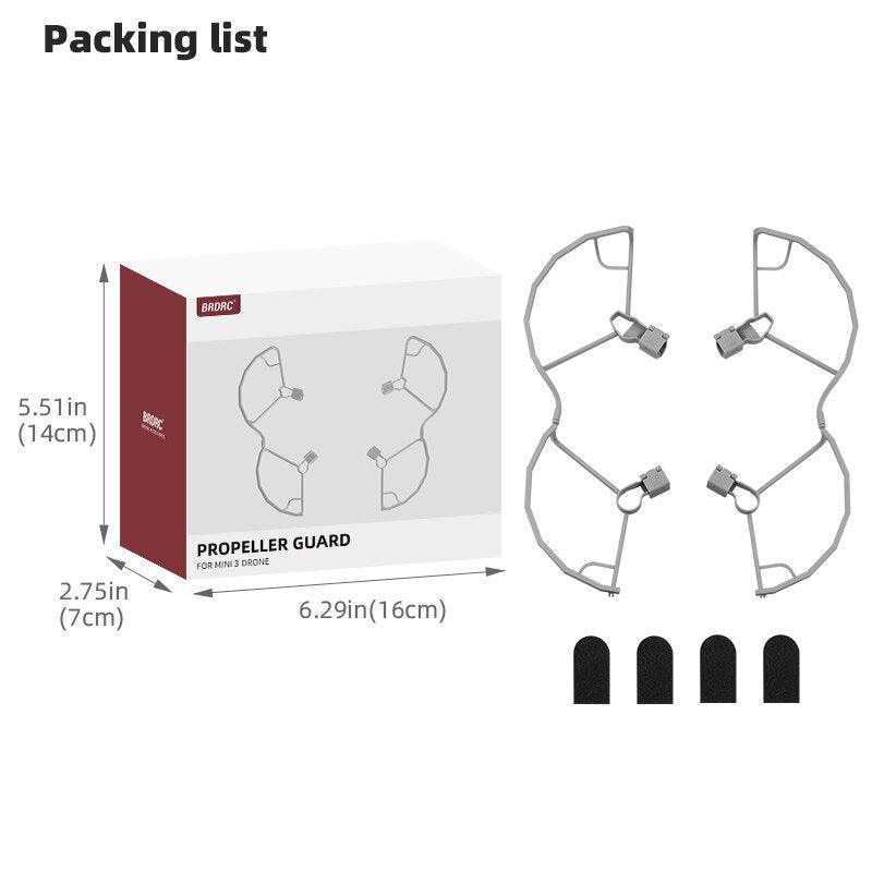Drone Propeller Guard for DJI Mini 3 /MINI 3 Pro - Quick Release Wing Fan Protective Cover Propellers Protector Drone Accessories 2 Drone Propeller Guard for DJI Mini 3 /MINI 3 Pro - Quick Release Wing Fan Protective Cover Propellers Protector Drone Accessories - Image 2