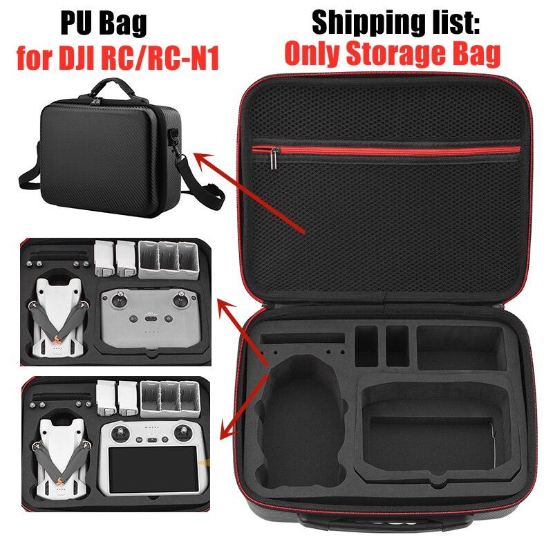 Storage Bag for DJI MINI 3/3 PRO Handbag Carrying Case PU/Nylon Anti-Collision Bag Drone Accessories 4 Storage Bag for DJI MINI 3/3 PRO Handbag Carrying Case PU/Nylon Anti-Collision Bag Drone Accessories — изображение 4