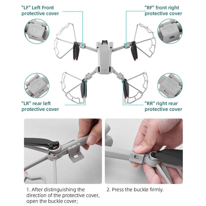 Propeller Guard for DJI MINI 3 PRO Drone Propellers Protector Props Blade  Wing Fan Cover for MINI 3 PRO Drone Accessories - Image 9