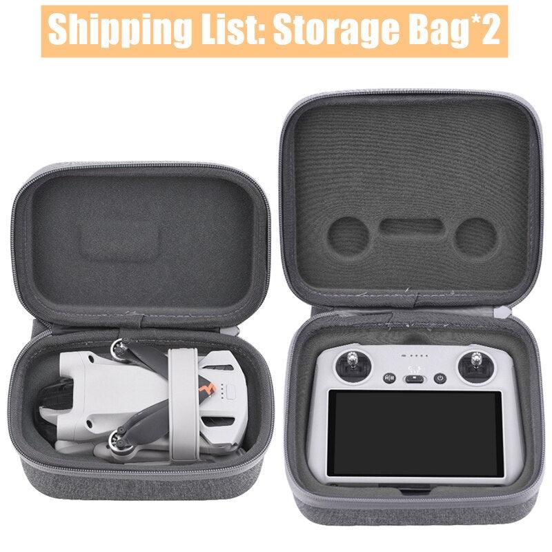 Storage Bag for DJI Mini 3 Pro - DJI RC Remote Controller Body Case Portable Carrying Box Handbag Smart Controller Accessories 7 Storage Bag for DJI Mini 3 Pro - DJI RC Remote Controller Body Case Portable Carrying Box Handbag Smart Controller Accessories - Image 7