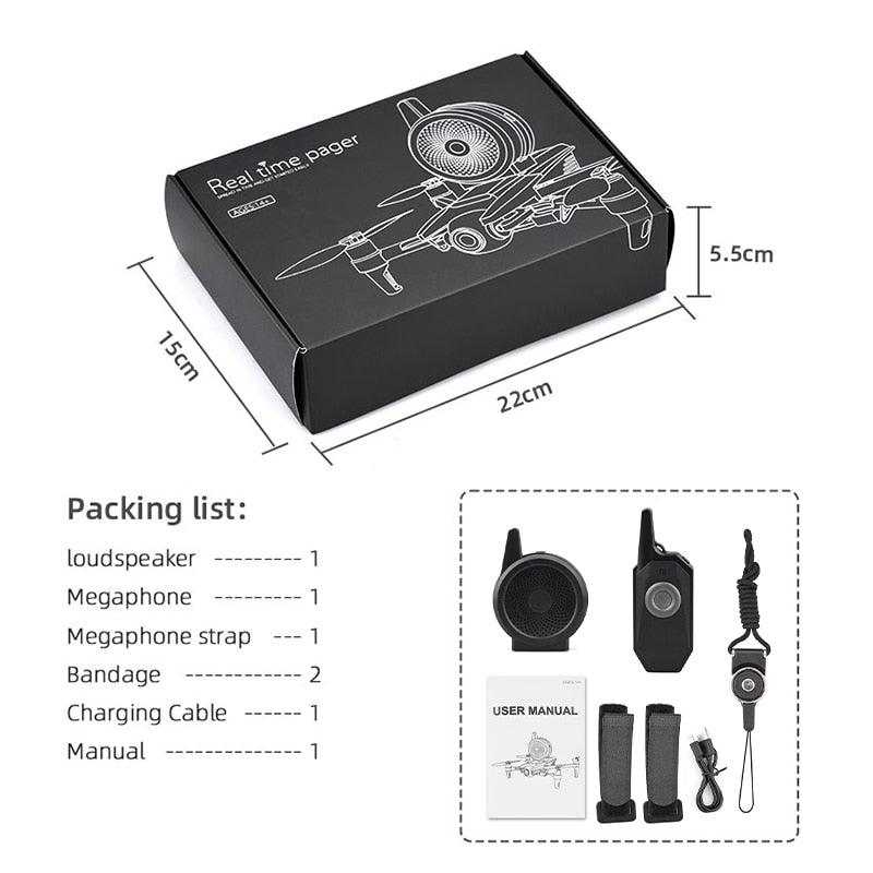 Universal Wireless Loud Speaker Megaphone for DJI Mavic 3 Mini 1 2 SE Pro Air 1 2 2S Spark 2 Pro Zoom FIMI X8 Zion SG906 ICAT 2 7 Universal Wireless Loud Speaker Megaphone for DJI Mavic 3 Mini 1 2 SE Pro Air 1 2 2S Spark 2 Pro Zoom FIMI X8 Zion SG906 ICAT 2 - Image 7