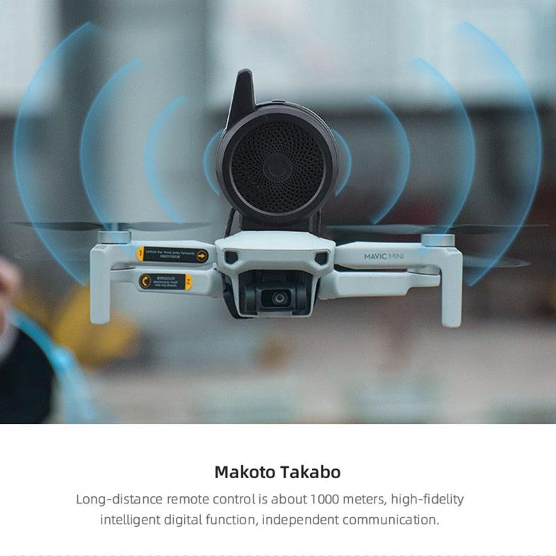 Universal Wireless Loud Speaker Megaphone for DJI Mavic 3 Mini 1 2 SE Pro Air 1 2 2S Spark 2 Pro Zoom FIMI X8 Zion SG906 ICAT 2 6 Universal Wireless Loud Speaker Megaphone for DJI Mavic 3 Mini 1 2 SE Pro Air 1 2 2S Spark 2 Pro Zoom FIMI X8 Zion SG906 ICAT 2 - Image 6