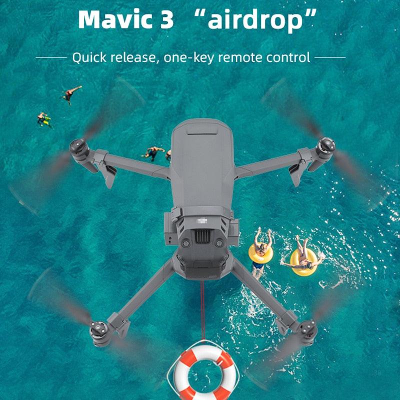 Airdrop System for DJI Mavic 3/3 Classic/2/AIR 2/2S Drone Thrower Fishing Bait Wedding Ring Gift Deliver Life Rescue Kits 10 Airdrop System for DJI Mavic 3/3 Classic/2/AIR 2/2S Drone Thrower Fishing Bait Wedding Ring Gift Deliver Life Rescue Kits - Image 10