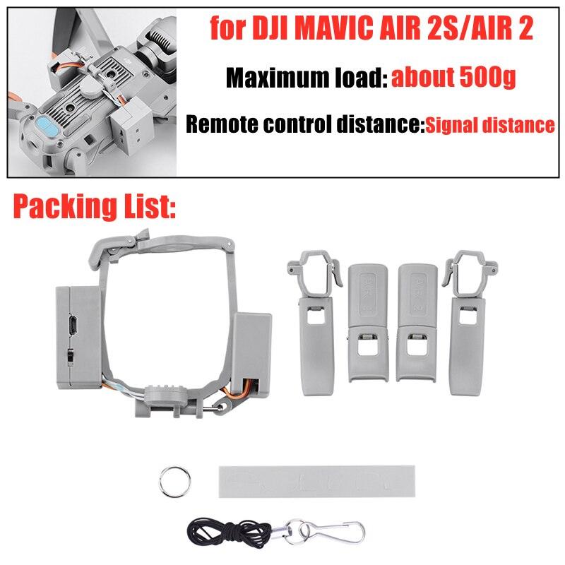 Airdrop System for DJI Mavic 3/3 Classic/2/AIR 2/2S Drone Thrower Fishing Bait Wedding Ring Gift Deliver Life Rescue Kits 4 Airdrop System for DJI Mavic 3/3 Classic/2/AIR 2/2S Drone Thrower Fishing Bait Wedding Ring Gift Deliver Life Rescue Kits - Image 4