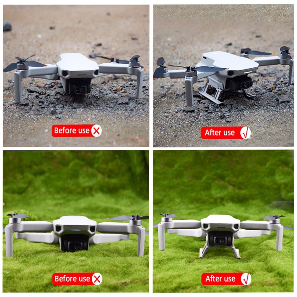 Drone Landing Gear Extended Height Leg - Support Protector Tripod Stand Skid For DJI Mini SE/Mini 2/Mavic Foldable Accessories 6 Drone Landing Gear Extended Height Leg - Support Protector Tripod Stand Skid For DJI Mini SE/Mini 2/Mavic Foldable Accessories - Image 6