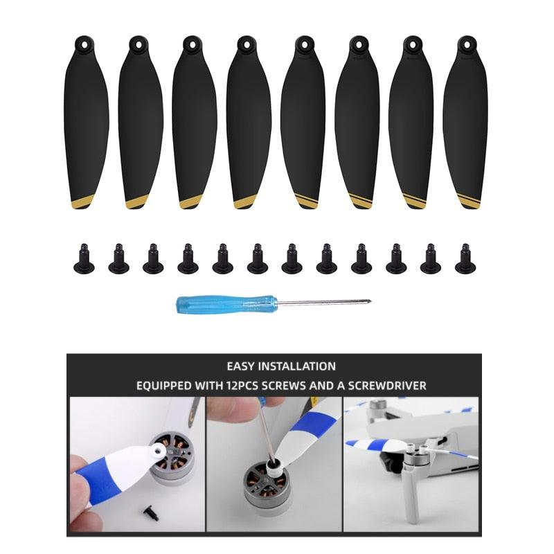 4726 Propeller - 16PCS Replacement Propeller for DJI Mavic Mini Drone 4726 Light Weight Props Blade Wing Fans Accessories Spare Parts Screw Kits 14 4726 Propeller - 16PCS Replacement Propeller for DJI Mavic Mini Drone 4726 Light Weight Props Blade Wing Fans Accessories Spare Parts Screw Kits — изображение 14