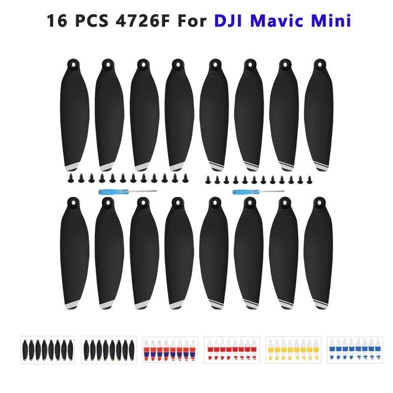 4726 Propeller - 16PCS Replacement Propeller for DJI Mavic Mini Drone 4726 Light Weight Props Blade Wing Fans Accessories Spare Parts Screw Kits 1 4726 Propeller - 16PCS Replacement Propeller for DJI Mavic Mini Drone 4726 Light Weight Props Blade Wing Fans Accessories Spare Parts Screw Kits