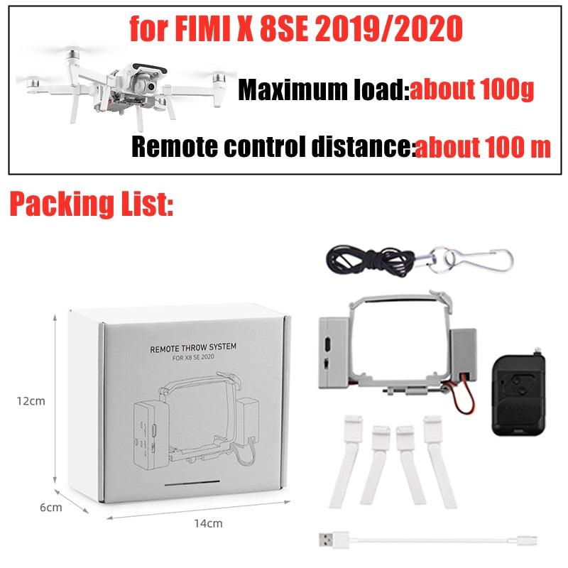 Airdrop System for DJI Mavic air 2/Air 2S Mini 2 Mavic 2 Pro Drone Fishing Bait Gift Rescue Remote Thrower for FIMI X8 SE 2020 9 Airdrop System for DJI Mavic air 2/Air 2S Mini 2 Mavic 2 Pro Drone Fishing Bait Gift Rescue Remote Thrower for FIMI X8 SE 2020 - Image 9
