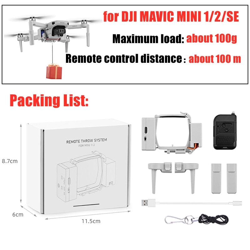 Airdrop System for DJI Mavic 3/2 Pro Zoom AIR 2 Mini 2/Mini 3 Drone Fishing Bait Wedding Ring Gift Deliver Life Rescue Thrower 10 Airdrop System for DJI Mavic 3/2 Pro Zoom AIR 2 Mini 2/Mini 3 Drone Fishing Bait Wedding Ring Gift Deliver Life Rescue Thrower — изображение 10