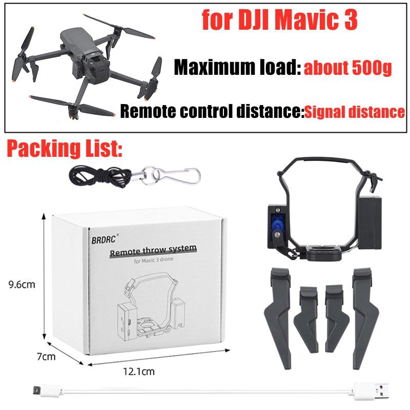 Airdrop System for DJI Mavic 3/2 Pro Zoom AIR 2 Mini 2/Mini 3 Drone Fishing Bait Wedding Ring Gift Deliver Life Rescue Thrower 6 Airdrop System for DJI Mavic 3/2 Pro Zoom AIR 2 Mini 2/Mini 3 Drone Fishing Bait Wedding Ring Gift Deliver Life Rescue Thrower — изображение 6