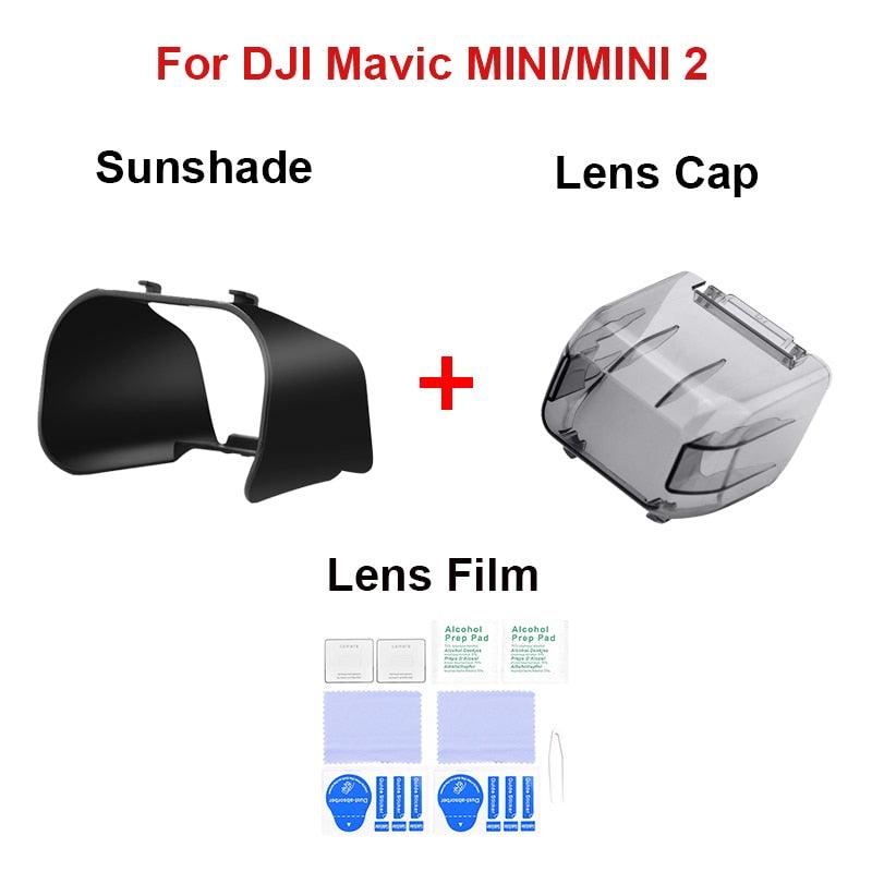 Lens Cover Sunshade Protective Cap for DJI Mavic Mini 1/2/SE Lens Hood Anti-glare Gimbal Camera Guard Props fixer Accessories 2 Lens Cover Sunshade Protective Cap for DJI Mavic Mini 1/2/SE Lens Hood Anti-glare Gimbal Camera Guard Props fixer Accessories - Image 2