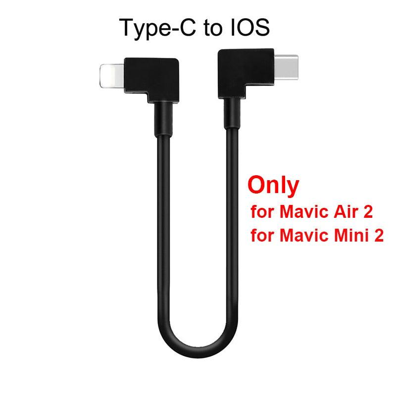 OTG Data Cable For DJI Spark Mavic AIR 2 Pro Mini 1/2/SE 2 Pro Zoom Hubson Zino Micro-USB Type-C Adapter Connector Phone Tablet 7 OTG Data Cable For DJI Spark Mavic AIR 2 Pro Mini 1/2/SE 2 Pro Zoom Hubson Zino Micro-USB Type-C Adapter Connector Phone Tablet - Image 7