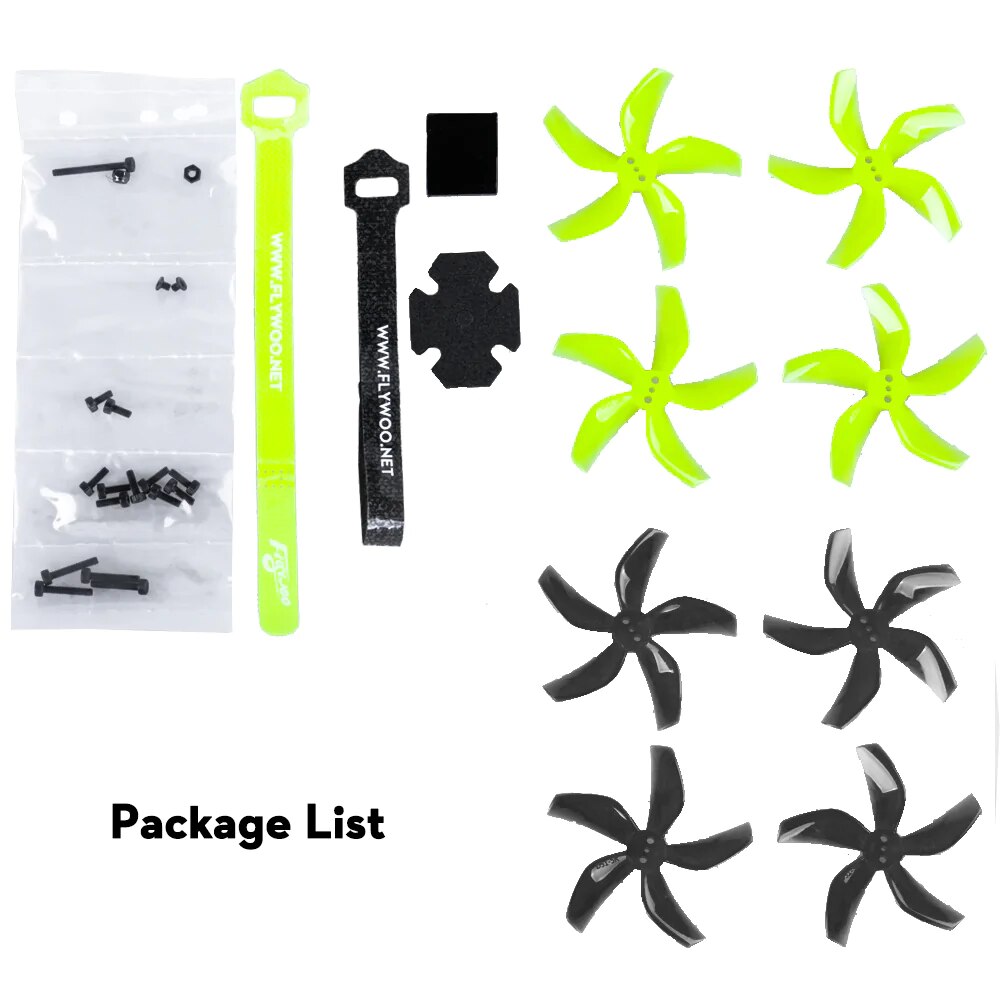 FLYWOO CineRace20 V2 Neon Led DJI HD 2inch (without Caddx Vista HD System） - Image 6