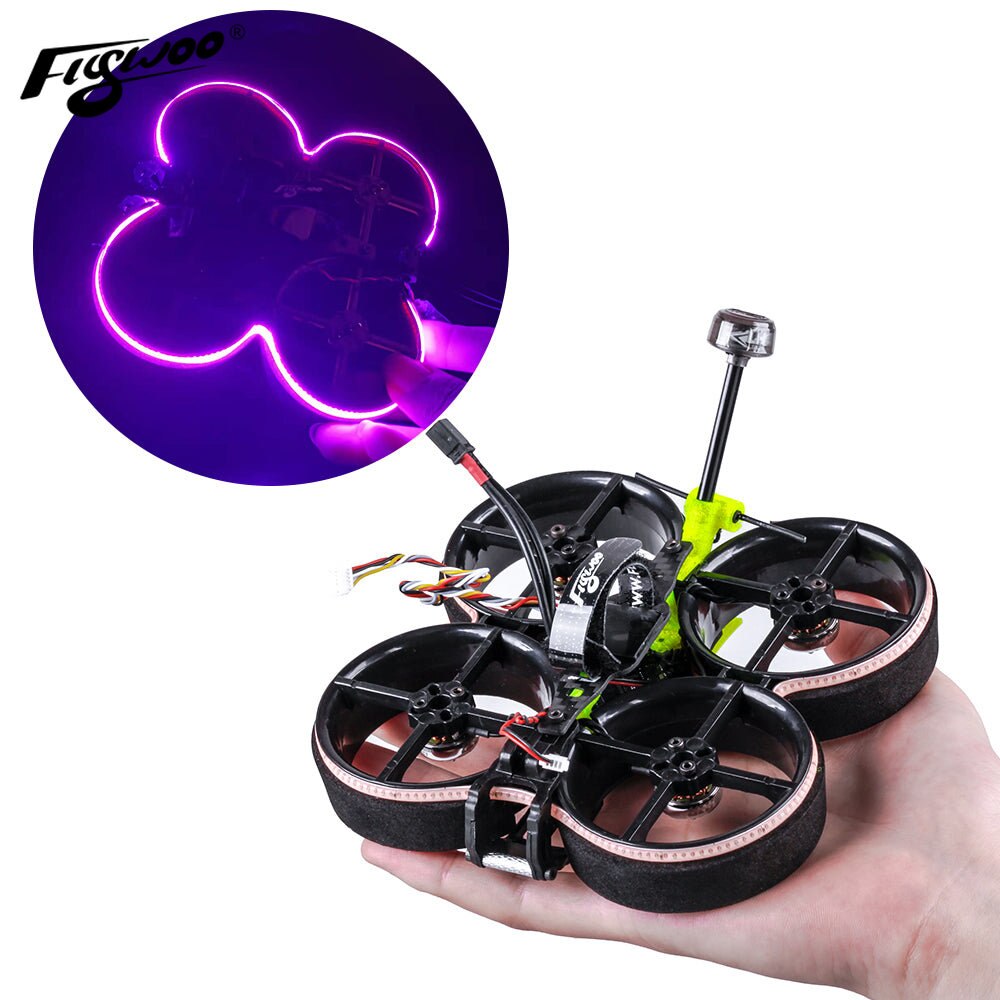FLYWOO CineRace20 V2 Neon Led DJI HD 2inch (without Caddx Vista HD System） - Image 4