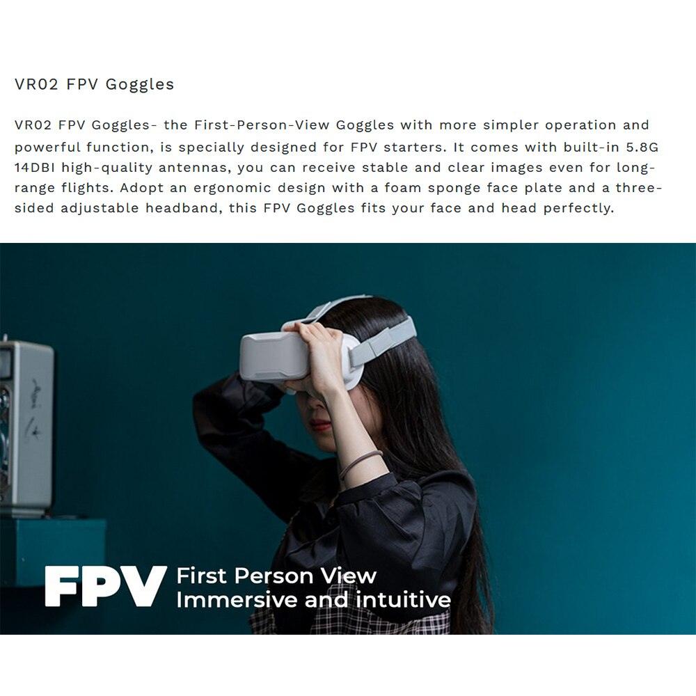 Cetus Pro/Cetus FPV Kit Indoor Racing Drone BNF/RTF Frsky D8 Lite Radio 2 SE Transmitter 5.8G 14DBI VR02 Goggles VTX Quadcopter 7 Cetus Pro/Cetus FPV Kit Indoor Racing Drone BNF/RTF Frsky D8 Lite Radio 2 SE Transmitter 5.8G 14DBI VR02 Goggles VTX Quadcopter - Image 7