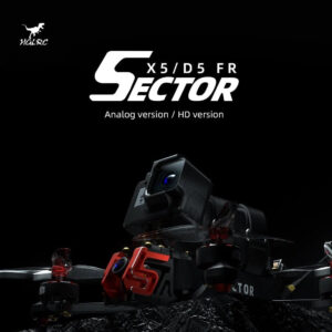 HGLRC Sector X5 FPV Racing Drone HD Version - 2306.5 6S Caddx vista F722 WITH GPS For RC FPV Quadcopter Freestyle Drone