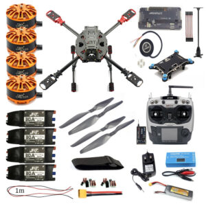 Full Kit FPV DIY 2.4GHz 4-Aixs RC Drone  - APM2.8 Flight Controller M7N GPS 630MM Carbon Fiber Frame Props with AT9S TX Quadcopter