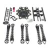 F08618-T DIY FPV Drone Hexacopter 6-axle Aircraft Kit - HMF S550 Frame PXI PX4 Flight Control 920KV Motor GPS AT9 Transmitter - Image 4