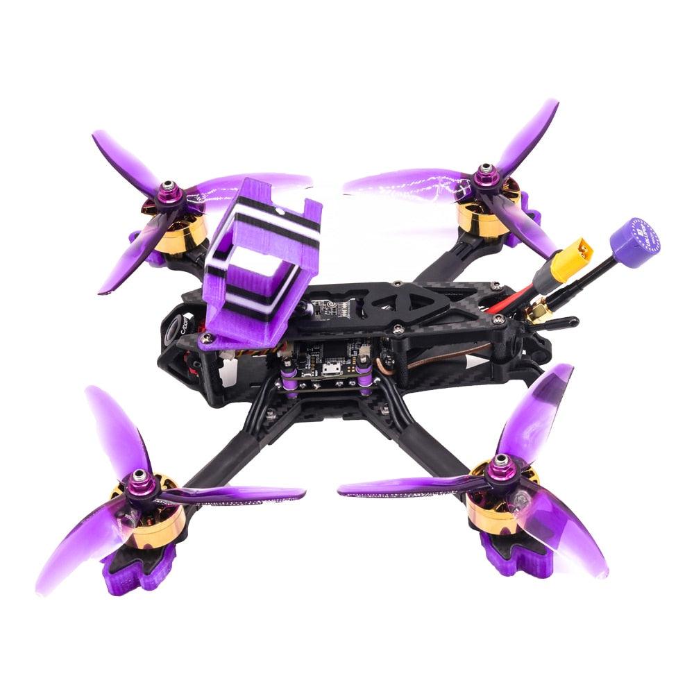 TCMMRC LAL5 Racing Drone - 4K HD 2307 2450KV Radio Control Drone Kit Wheelbase 225mm Freestyle FPV Racing Drone with Caddx Camera 60A ESC 2 TCMMRC LAL5 Racing Drone - 4K HD 2307 2450KV Radio Control Drone Kit Wheelbase 225mm Freestyle FPV Racing Drone with Caddx Camera 60A ESC - Image 2