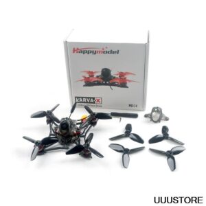 Updated Version Happymodel Larva X Drone - 100mm Crazybee F4 PRO V3.0 2-3S 2.5 Inch AIO FPV Racing Drone BNF w/ Runcam Nano2 Camera