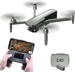 EXO CINEMASTER 2 - 4K HD UHD Camera Drone. 28 Minute Flight Time, 11MP Photo, 4K HD Professional 3 Axis Gimbal GPS Drone, Slow Motion, Auto Return Home Professional Camera Drone
