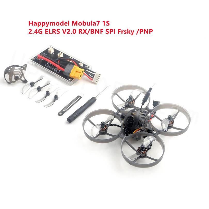 Happymodel Mobula7 BWhoop Drone - 5IN1 AIO Flight Controller Built-in 2.4G ELRS V2.0 RX Nano3 1/3 CMOS Mobula 7 1S Micro FPV 1 Happymodel Mobula7 BWhoop Drone - 5IN1 AIO Flight Controller Built-in 2.4G ELRS V2.0 RX Nano3 1/3 CMOS Mobula 7 1S Micro FPV