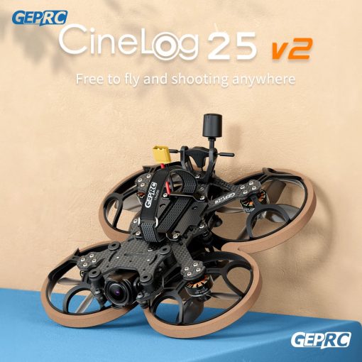 GEPRC Cinelog25 V2 HD O3 FPV - TAKER G4 35A AIO 1404 4500KV Motor BNF with Mini Video Freestyle RC GPS Quadcopter Drone Racing Kit — изображение 3