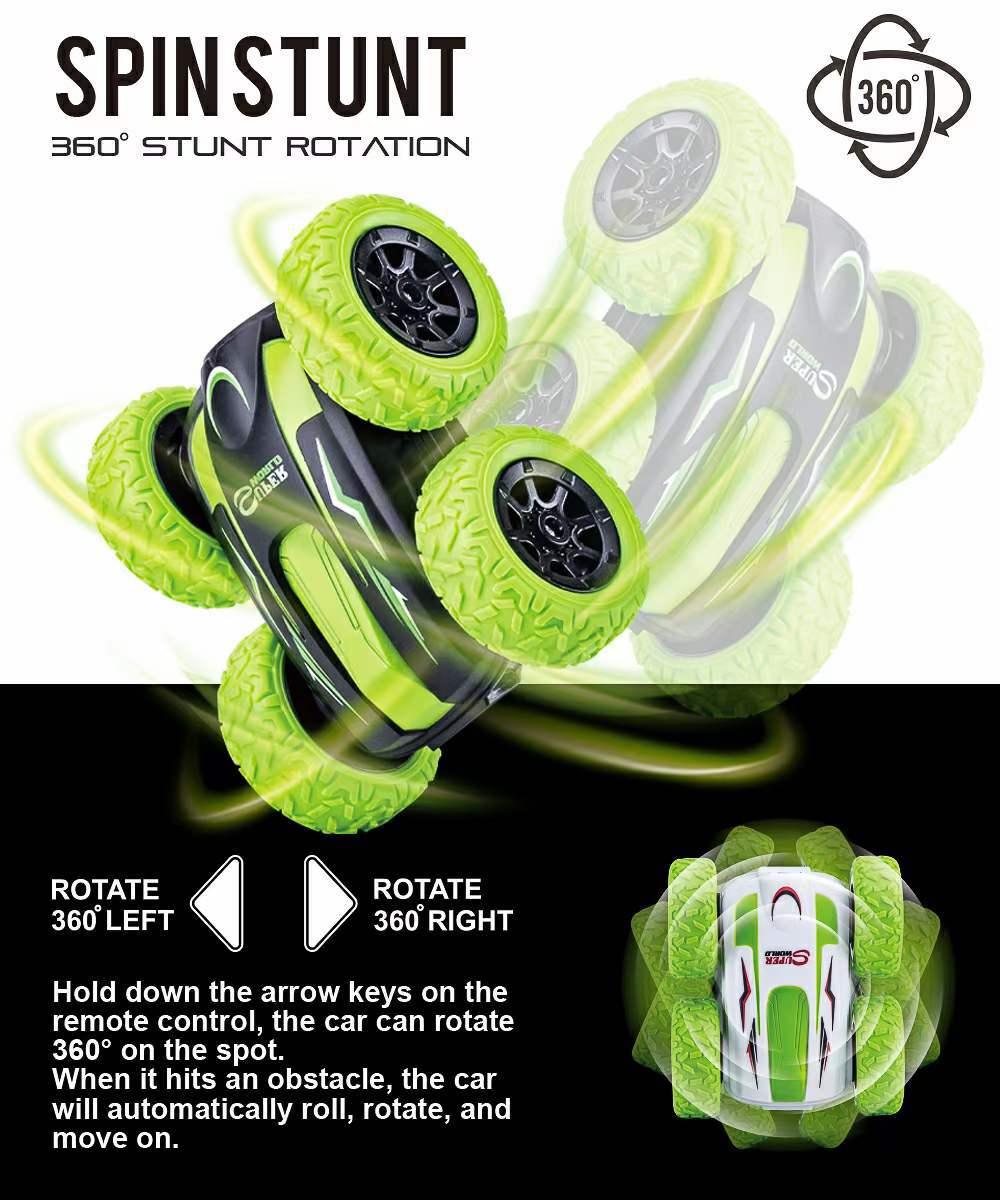 RC Car High-Speed Racing Vehicle Remote Control Flip Stunt Car 2.4G Wireless Remote Control Cool Children's Toys for Boys Gifts 6 RC Car High-Speed Racing Vehicle Remote Control Flip Stunt Car 2.4G Wireless Remote Control Cool Children's Toys for Boys Gifts - Image 6