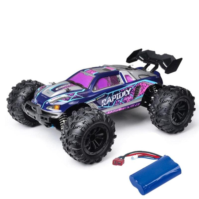 Rc Cars Off Road 4WD with LED Headlight,1/16 Scale Rock Crawler 4WD 2.4G 50KM High Speed Drift Remote Control Monster Truck Toys 1 Rc Cars Off Road 4WD with LED Headlight,1/16 Scale Rock Crawler 4WD 2.4G 50KM High Speed Drift Remote Control Monster Truck Toys
