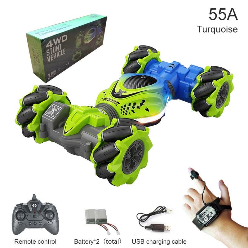 4WD RC Car Toy 2.4G Radio Remote Control Cars RC Watch Gesture Sensor Rotation Twist Stunt Drift Vehicle Toy for CHildren Kids 11 4WD RC Car Toy 2.4G Radio Remote Control Cars RC Watch Gesture Sensor Rotation Twist Stunt Drift Vehicle Toy for CHildren Kids - Image 11