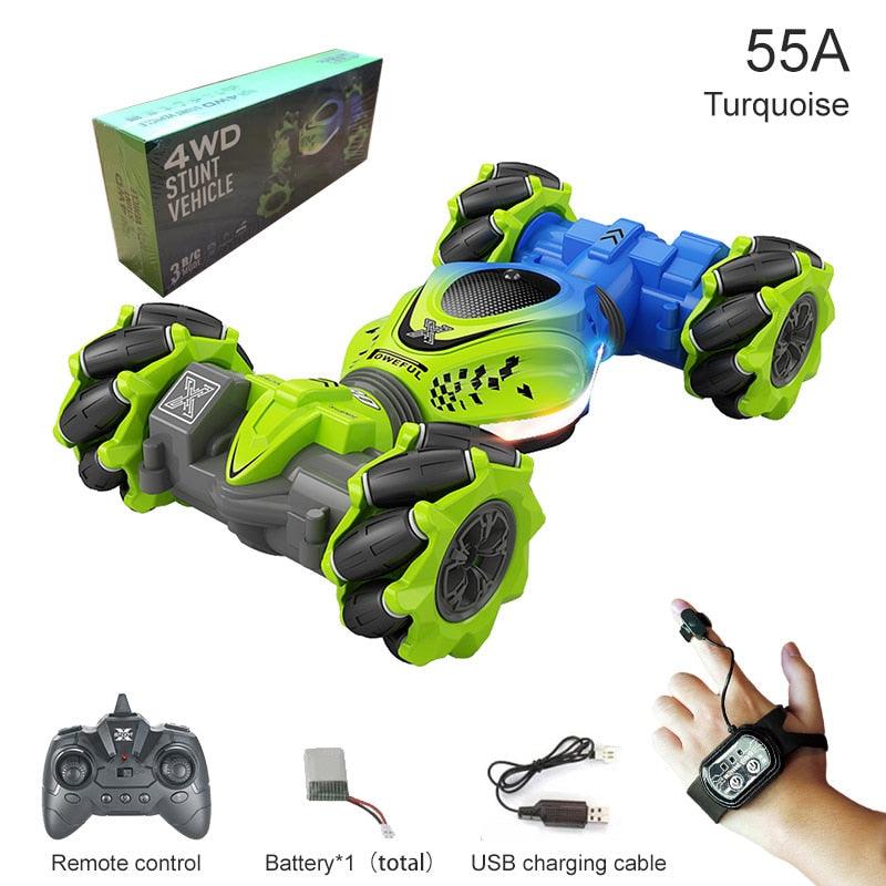 4WD RC Car Toy 2.4G Radio Remote Control Cars RC Watch Gesture Sensor Rotation Twist Stunt Drift Vehicle Toy for CHildren Kids 7 4WD RC Car Toy 2.4G Radio Remote Control Cars RC Watch Gesture Sensor Rotation Twist Stunt Drift Vehicle Toy for CHildren Kids - Image 7