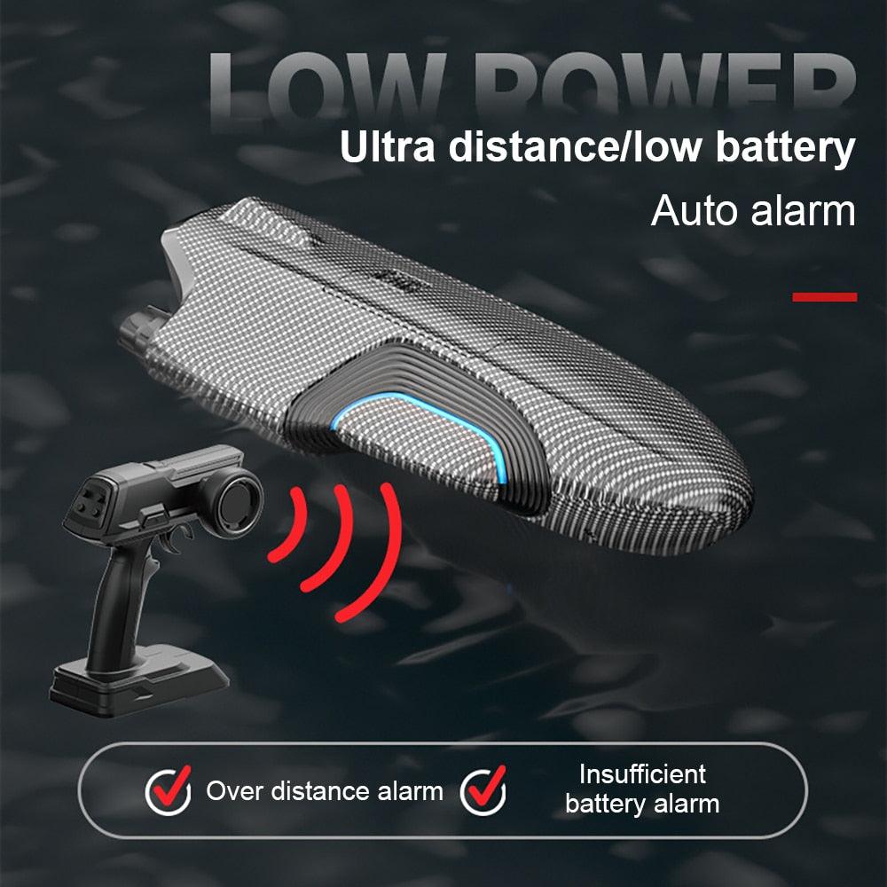 S2 Speed boat - 2.4G RC High Speed Racing Boat 30km/h Waterproof Rechargeable Model Radio Remote Control Speedboat Carbon Fiber Toys Gift Box 6 S2 Speed boat - 2.4G RC High Speed Racing Boat 30km/h Waterproof Rechargeable Model Radio Remote Control Speedboat Carbon Fiber Toys Gift Box - Image 6