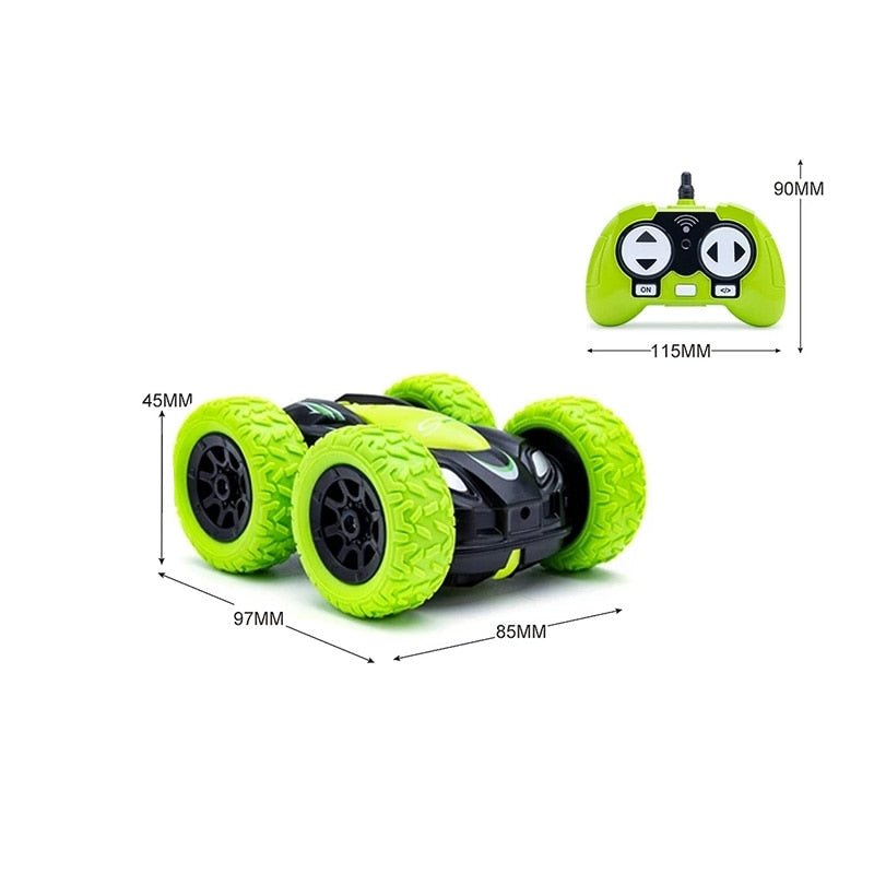 Rc Car Cool Boy Mini Stunt Car - Wireless Remote Control Double-sided 360 Degree Rotation 2.4g Flip Model Children's Toys 4 Rc Car Cool Boy Mini Stunt Car - Wireless Remote Control Double-sided 360 Degree Rotation 2.4g Flip Model Children's Toys - Image 4