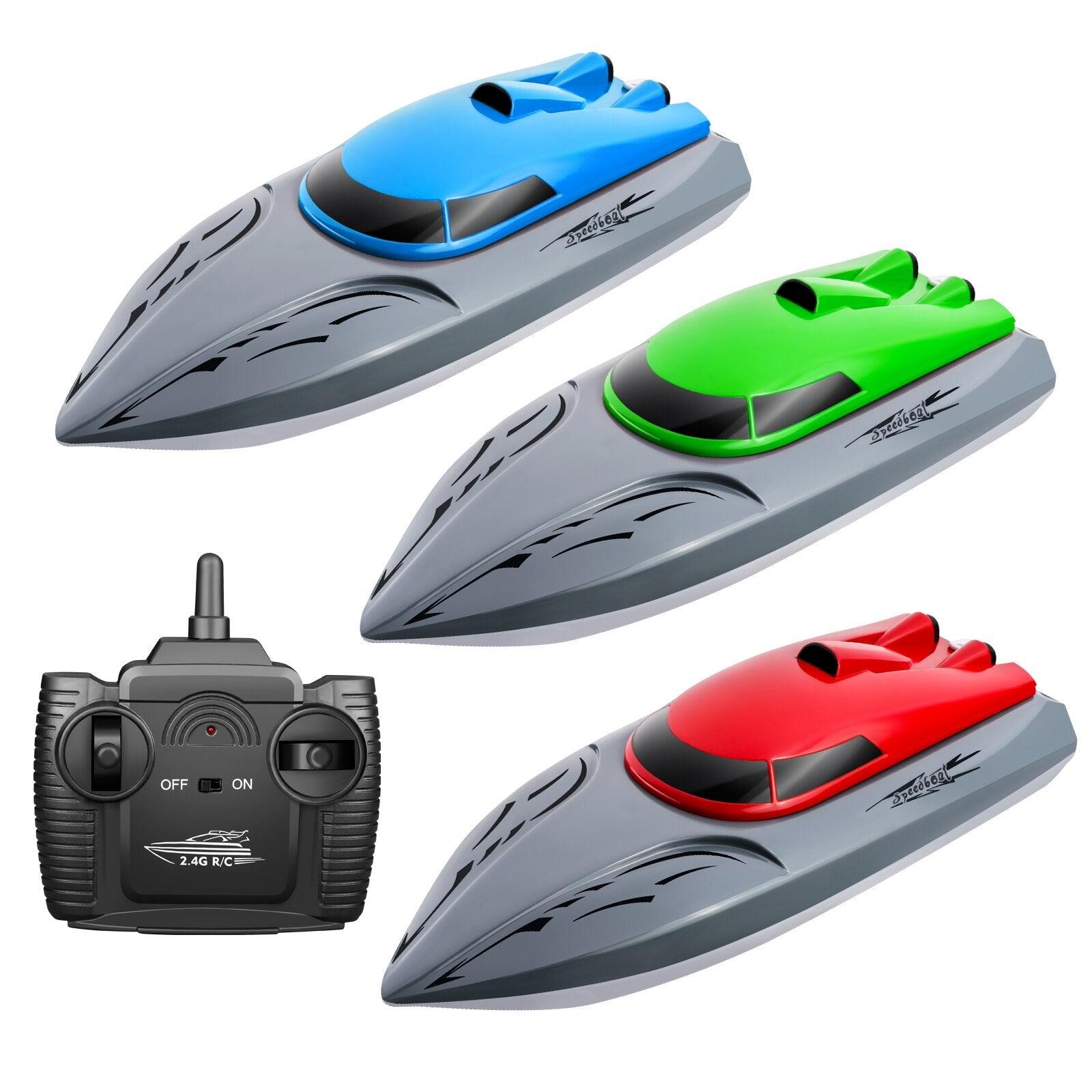 Rc Boat 2.4G High Speed 20km/h Remote Control Speed Boat Rechargeable Waterproof Anti-collision Protection Toys for Children 14 Rc Boat 2.4G High Speed 20km/h Remote Control Speed Boat Rechargeable Waterproof Anti-collision Protection Toys for Children - Image 14
